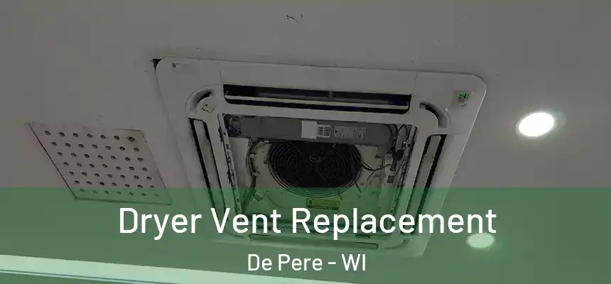 Dryer Vent Replacement De Pere - WI