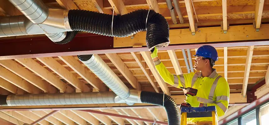 Replacing a Dryer Hose in De Pere, WI